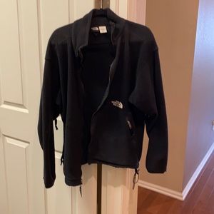 Men’s large black  the north face fleece